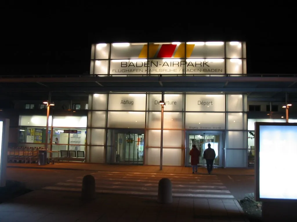 Airport Karlsruhe Baden-Baden Airport - main facade
