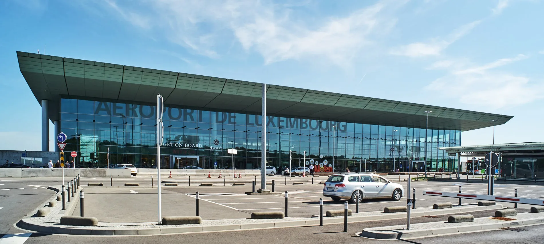 Airport Luxembourg Airport - main facade