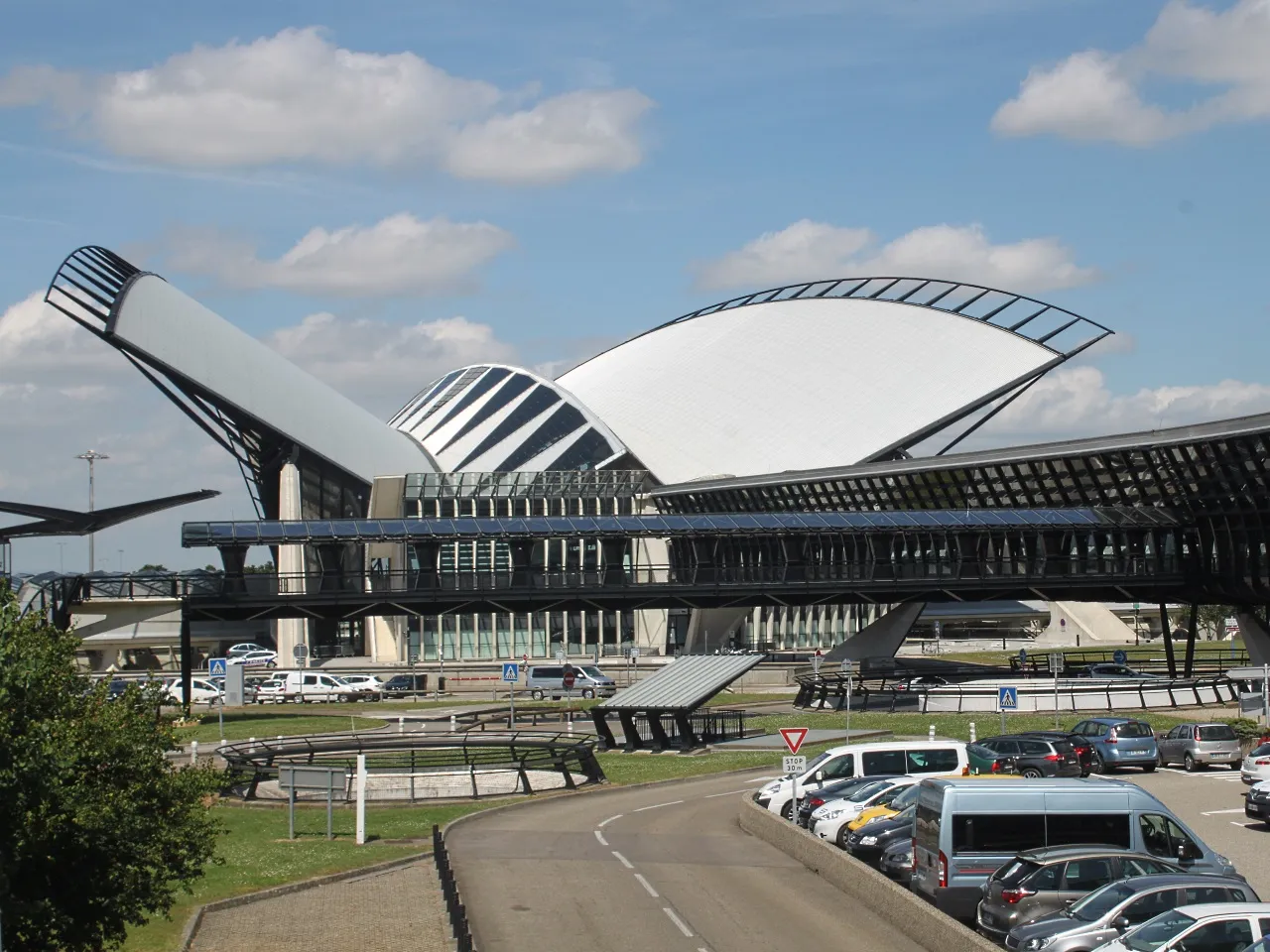 Airport Lyon Saint Exupéry Airport - main facade